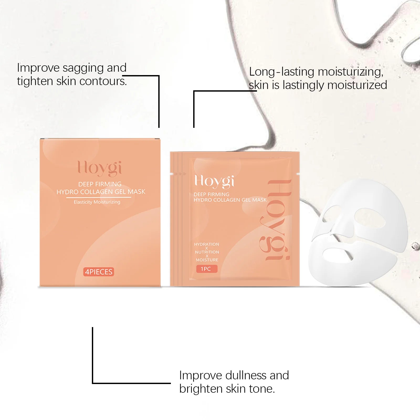 Masque Hydratant au Collagène — Verrouillage Profond & Apaisement