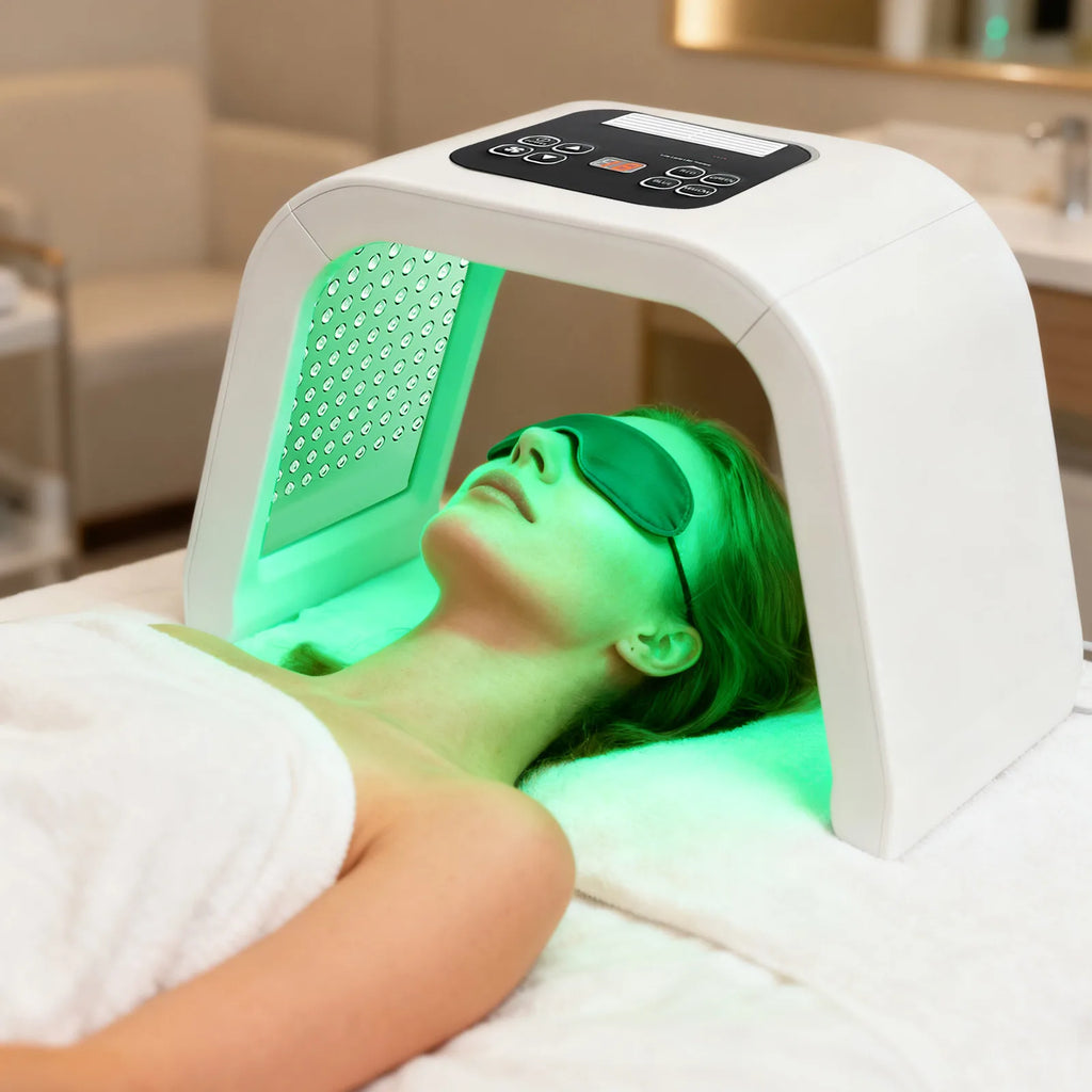 Masque LED Luminothérapie 7 Couleurs — 287 LEDs | Rajeunissement Professionnel
