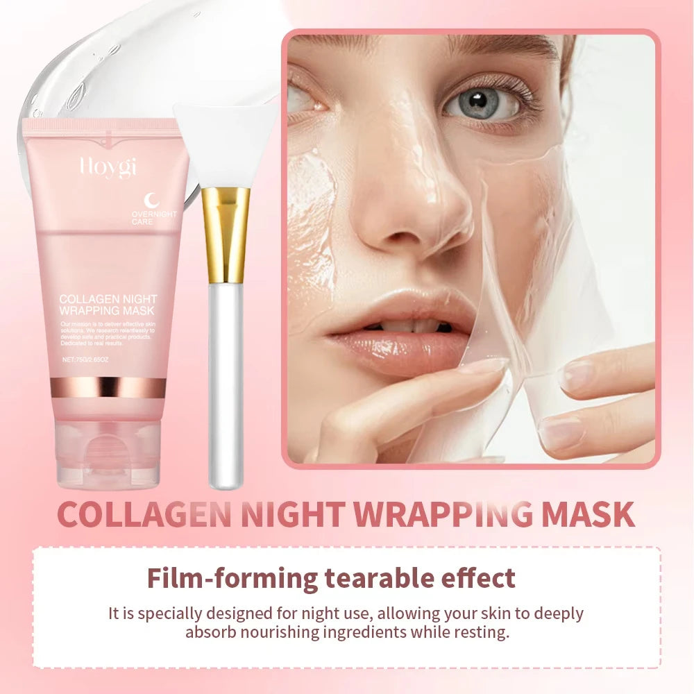 Masque Peel-Off au Collagène — Éclat, Lissage & Raffermissement