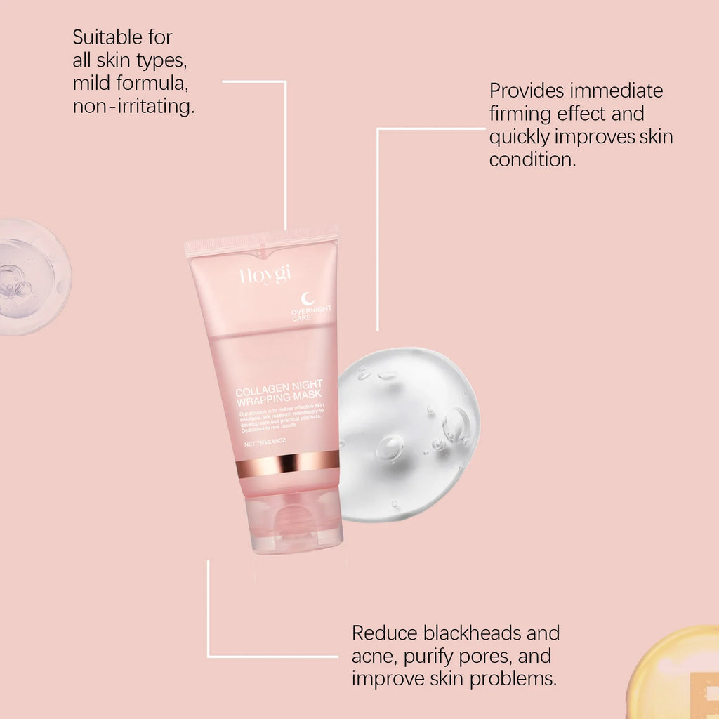 Masque Peel-Off au Collagène — Éclat, Lissage & Raffermissement