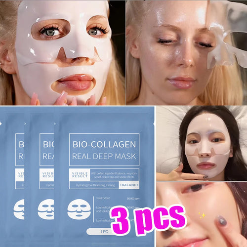 Masque Bio-Collagène Anti-Rides — Lifting, Fermeté & Éclat