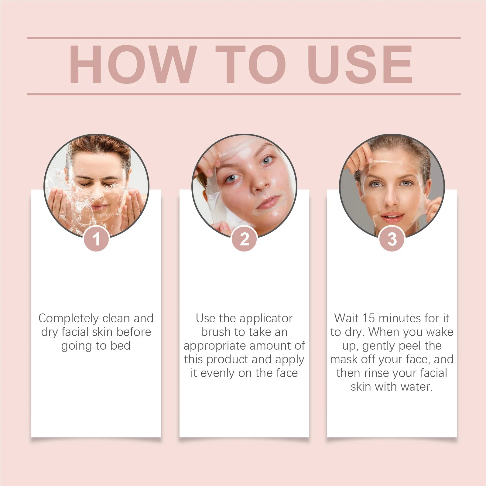 Masque Peel-Off au Collagène — Éclat, Lissage & Raffermissement