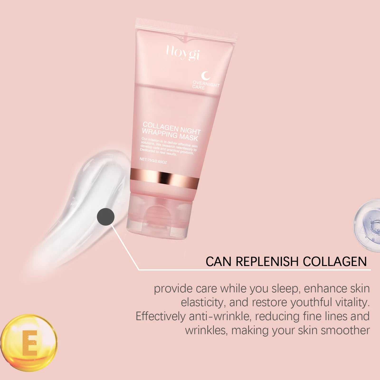 Masque Peel-Off au Collagène — Éclat, Lissage & Raffermissement