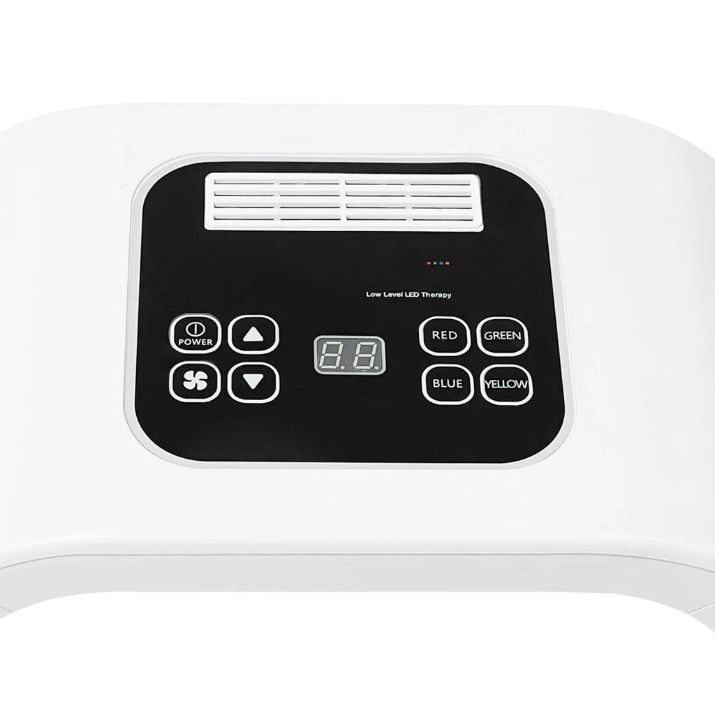 Masque LED Luminothérapie 7 Couleurs — 287 LEDs | Rajeunissement Professionnel