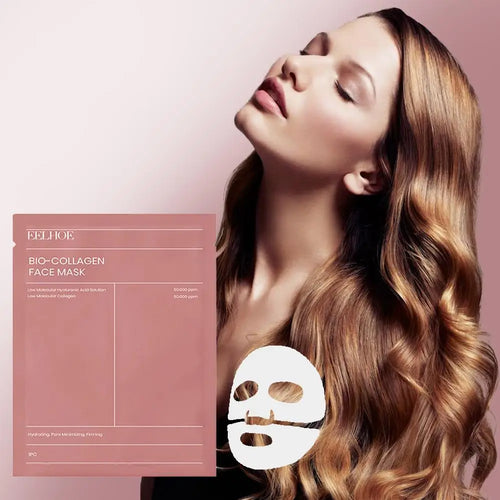 Masque facial au collagène, produit éclaircissant pour le visage, hydratant, raffermissant en profondeur, beauté, soins de la peau, J8I3